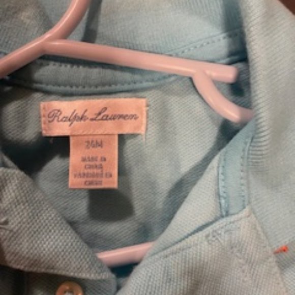 Stylish Ralph Lauren Polo Shirts for Toddlers Sizes 2T & 24 Months - Picture 5 of 5